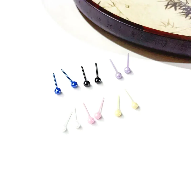 MIDNIGHT MOMENT Alloy Stud Earrings Unisex-10