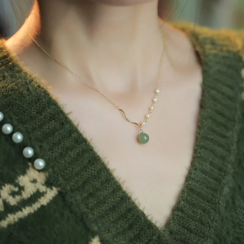 MIDNIGHT MOMENT Alloy Necklaces Women's-1