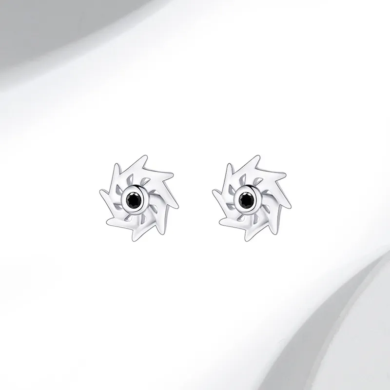 MIDNIGHT MOMENT Alloy Stud Earrings Women's-5