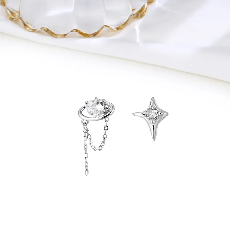 MIDNIGHT MOMENT Alloy Earrings Unisex-2