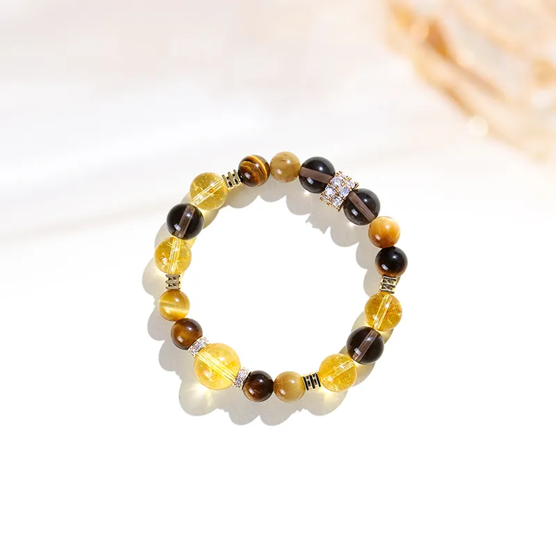 MIDNIGHT MOMENT Tiger's Eye Stone Bracelets Women's-2