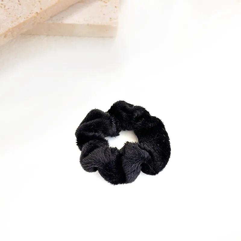 MIDNIGHT MOMENT Plush Hair Tie Women's-10