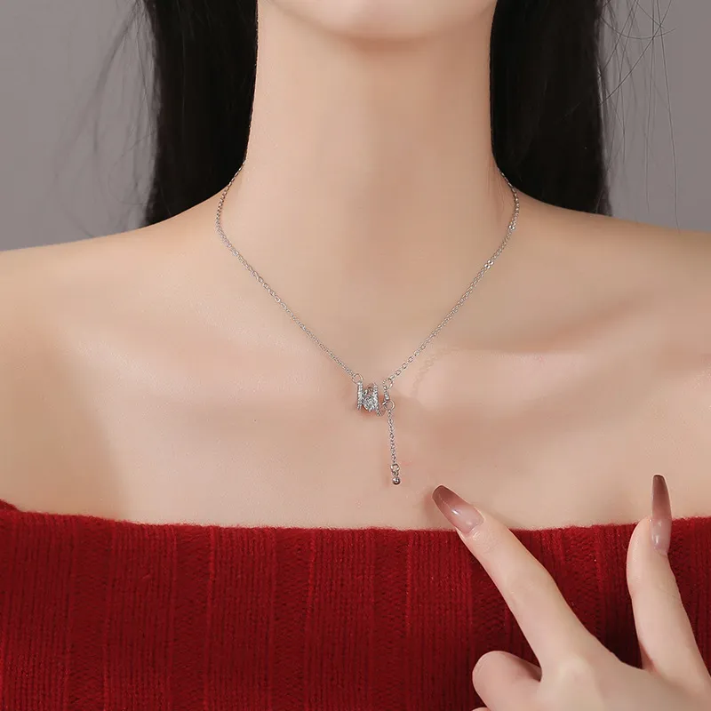 MIDNIGHT MOMENT Alloy Necklaces Women's-1