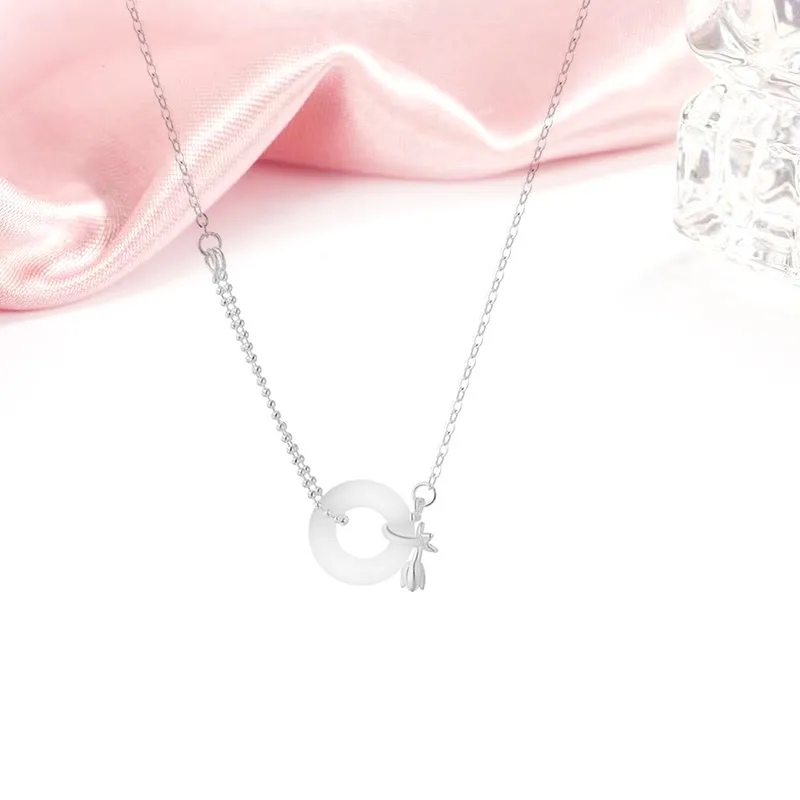 MIDNIGHT MOMENT Colored Glaze Jade Necklaces Women's-5