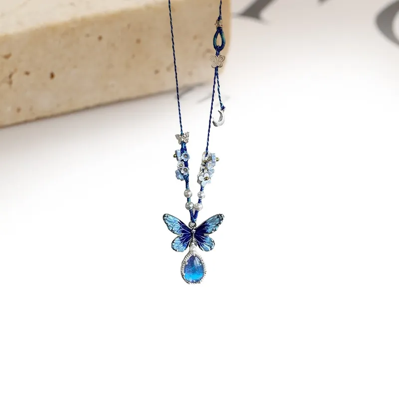 MIDNIGHT MOMENT Alloy Necklaces Women's-2