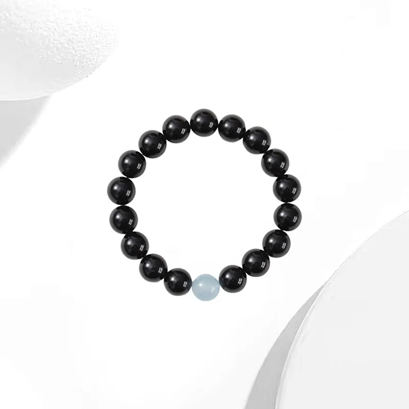 MIDNIGHT MOMENT Obsidian Bracelets Unisex-7