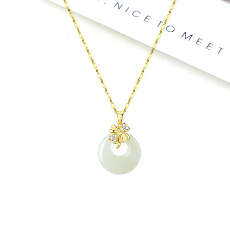 MIDNIGHT MOMENT Colored Glaze Necklaces Women's-4
