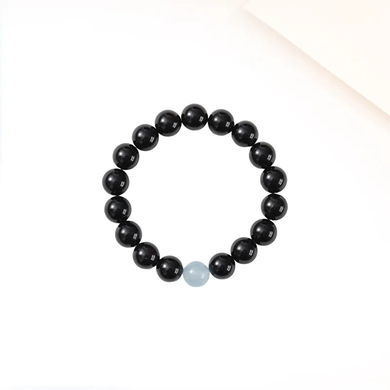 MIDNIGHT MOMENT Obsidian Bracelets Unisex-8