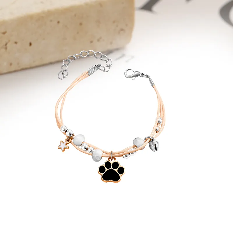 MIDNIGHT MOMENT Alloy Rope Bracelets Women's-5