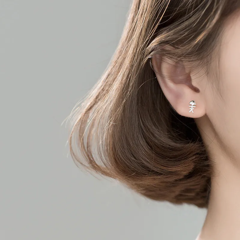 MIDNIGHT MOMENT Alloy Stud Earrings Women's-1