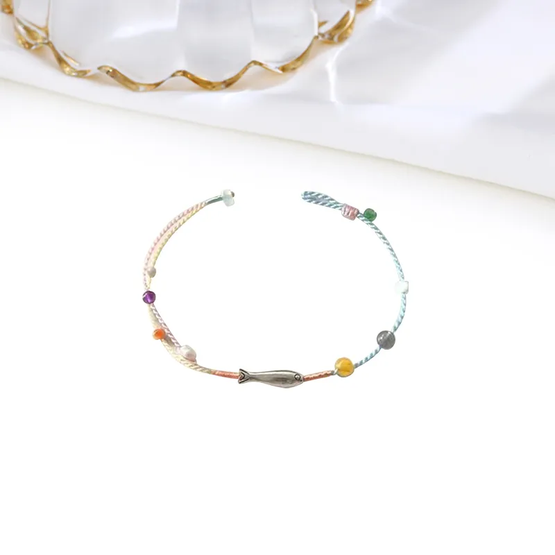 MIDNIGHT MOMENT Alloy Rope Bracelets Unisex-7