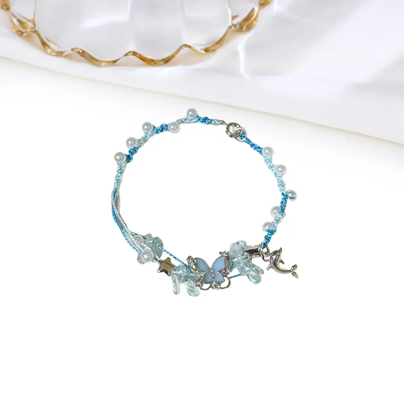 MIDNIGHT MOMENT Alloy Rope Bracelets Women's-1