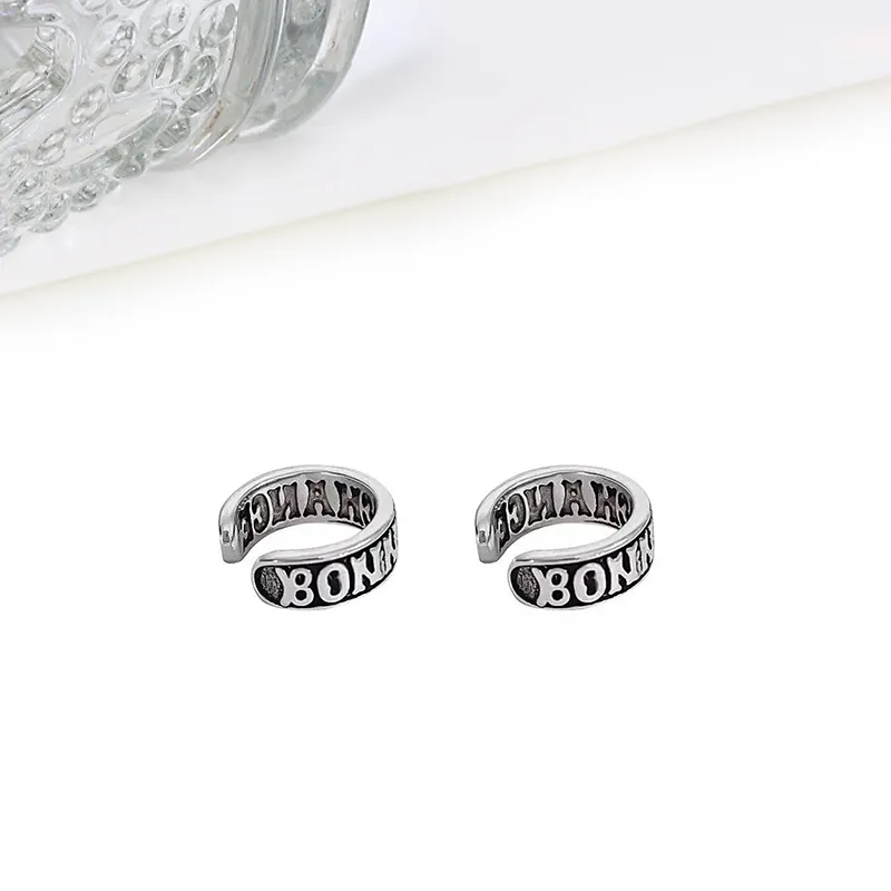 MIDNIGHT MOMENT Alloy Clip On Earrings Unisex-3