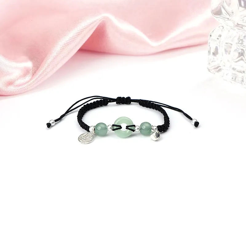 MIDNIGHT MOMENT Colored Glaze Rope Bracelets Unisex-2