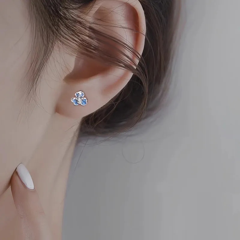 MIDNIGHT MOMENT Alloy Stud Earrings Women's-1
