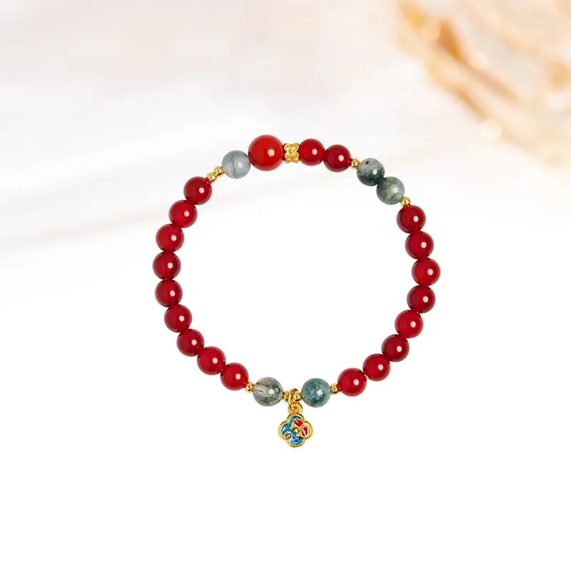 MIDNIGHT MOMENT Agate Bracelets Women's-2