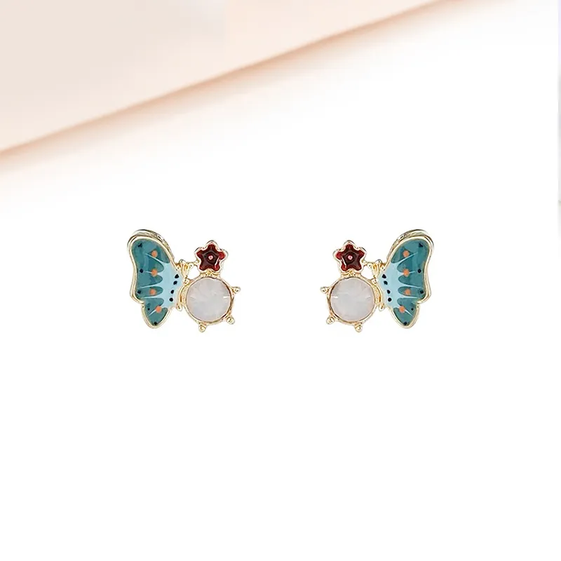 MIDNIGHT MOMENT Alloy Stud Earrings Women's-5