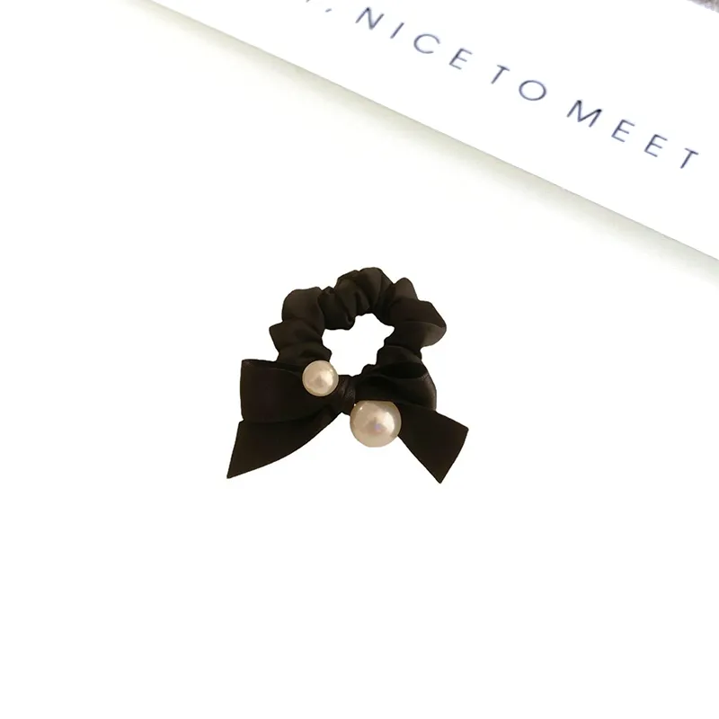 MIDNIGHT MOMENT Fabric Hair Tie Women's-2