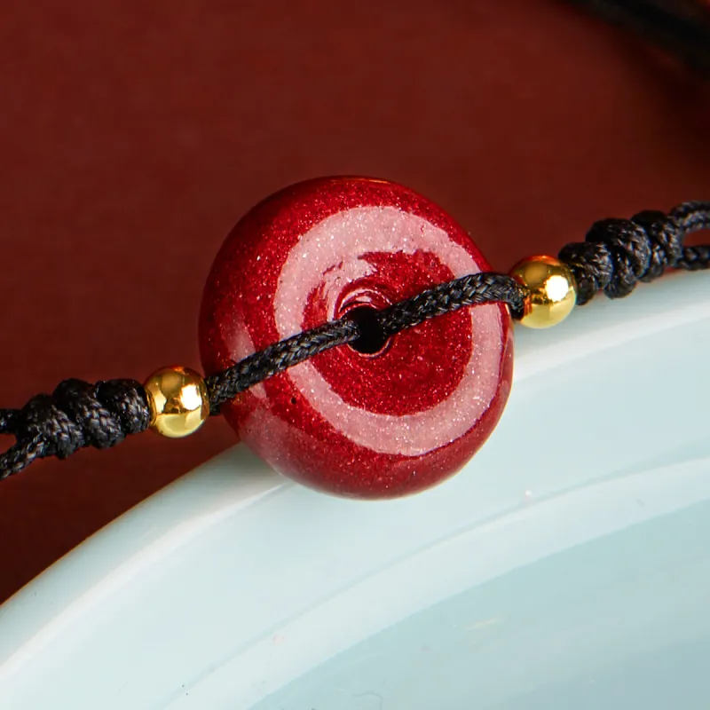 Gianina Reconstructed Cinnabar Anklets Unisex-3