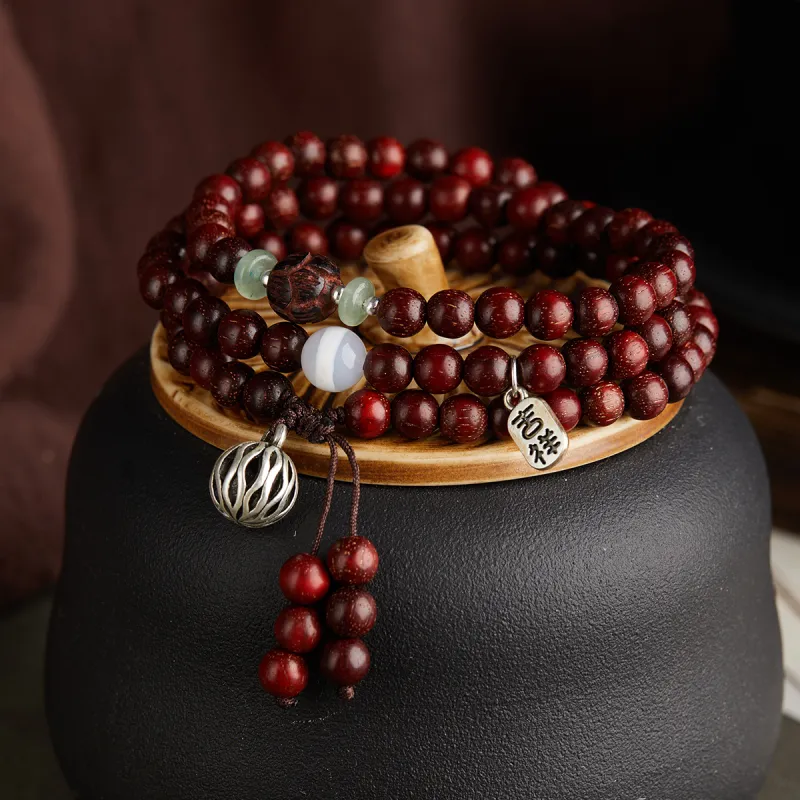 Gianina Sandalwood Wooden Bracelets Unisex-4