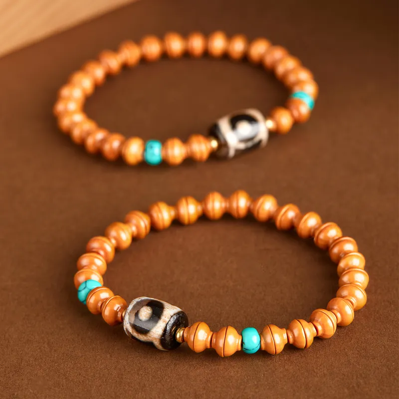 Gianina Olive Pit Bracelets Unisex-5