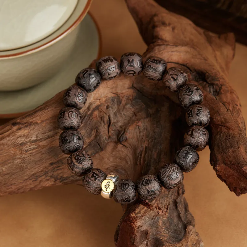 Gianina African Blackwood Bracelets Unisex-3