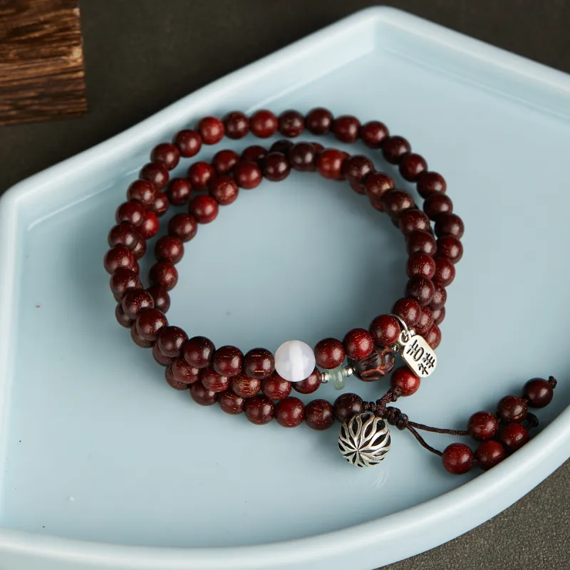 Gianina Sandalwood Wooden Bracelets Unisex-2