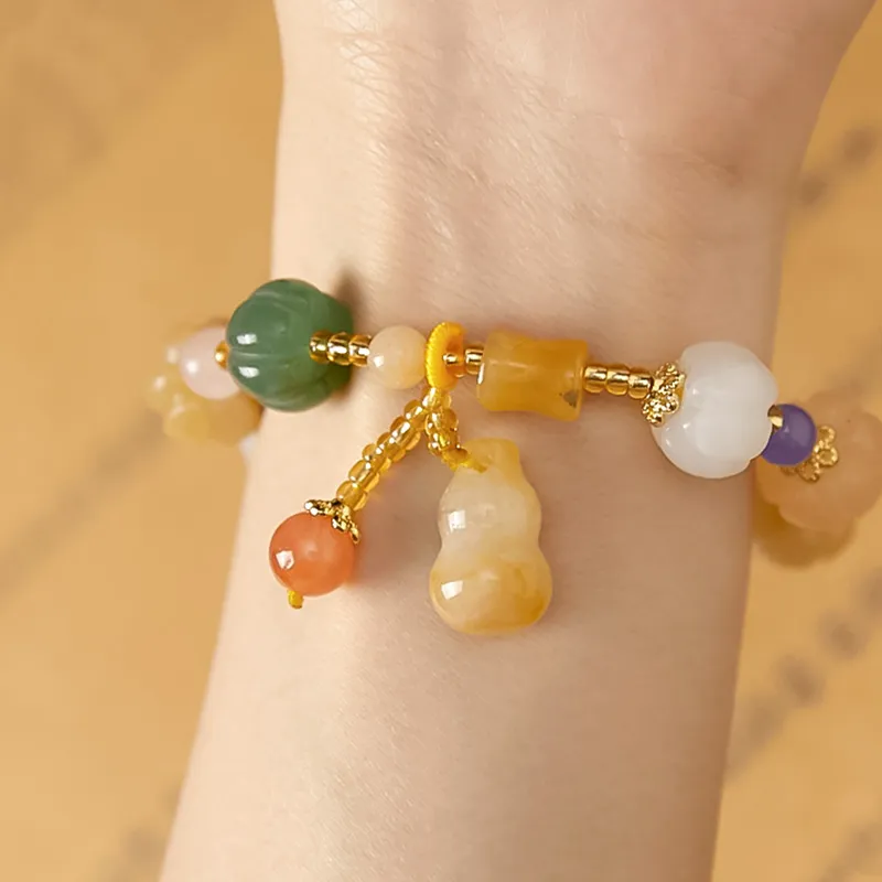 Gianina Malachite Jade Bracelets Unisex-2