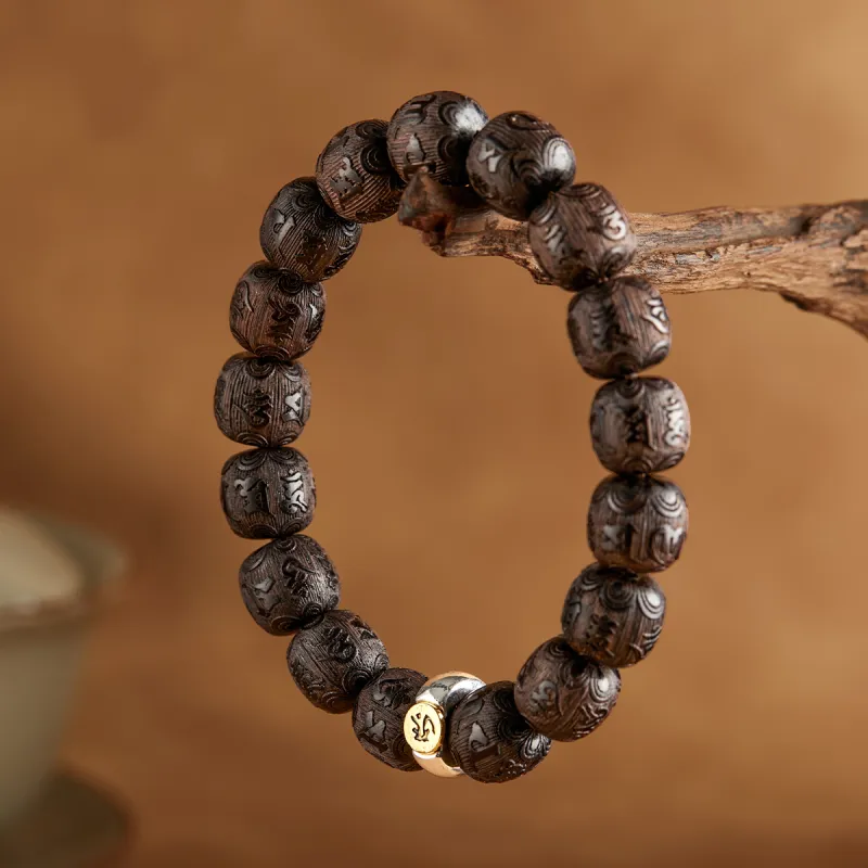 Gianina African Blackwood Bracelets Unisex-1