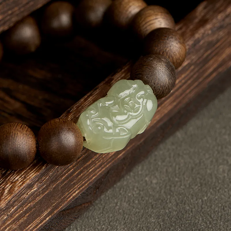 Gianina Fragrance Agarwood Precious Wood Bracelets Unisex-2