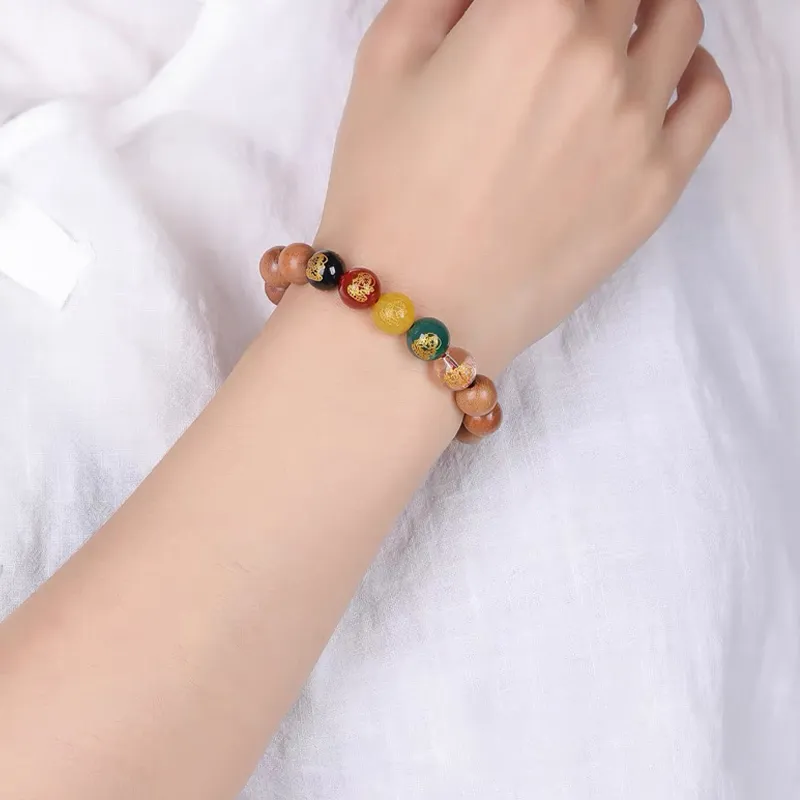 Gianina Peachwood Bracelets Unisex-4