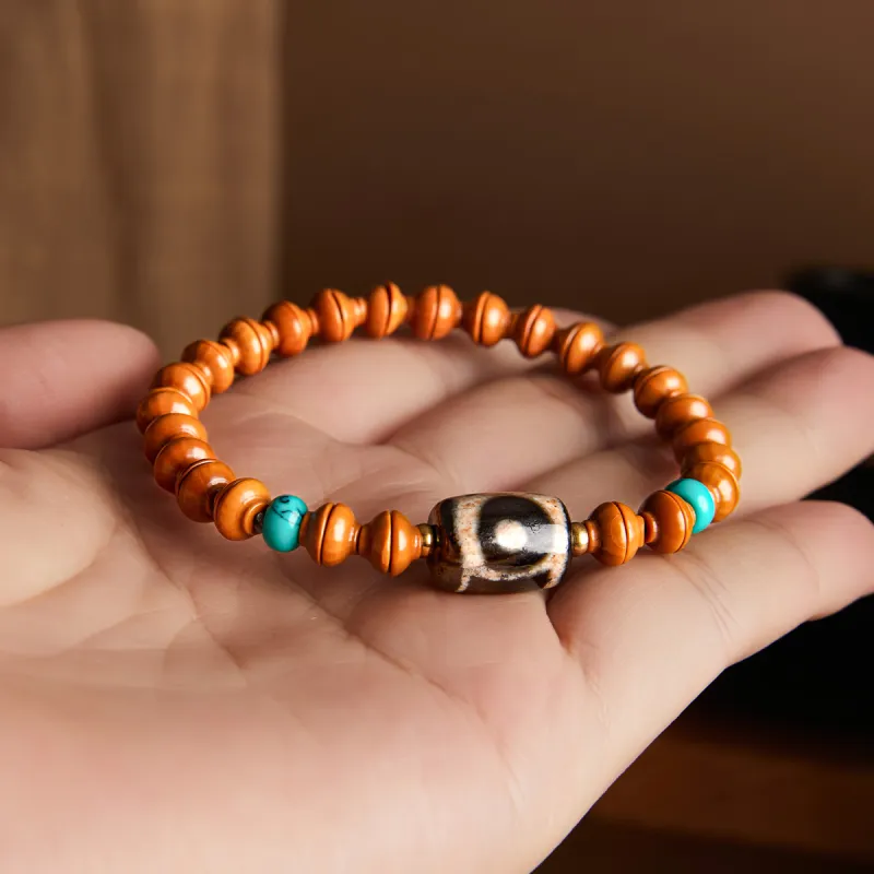 Gianina Olive Pit Bracelets Unisex-4