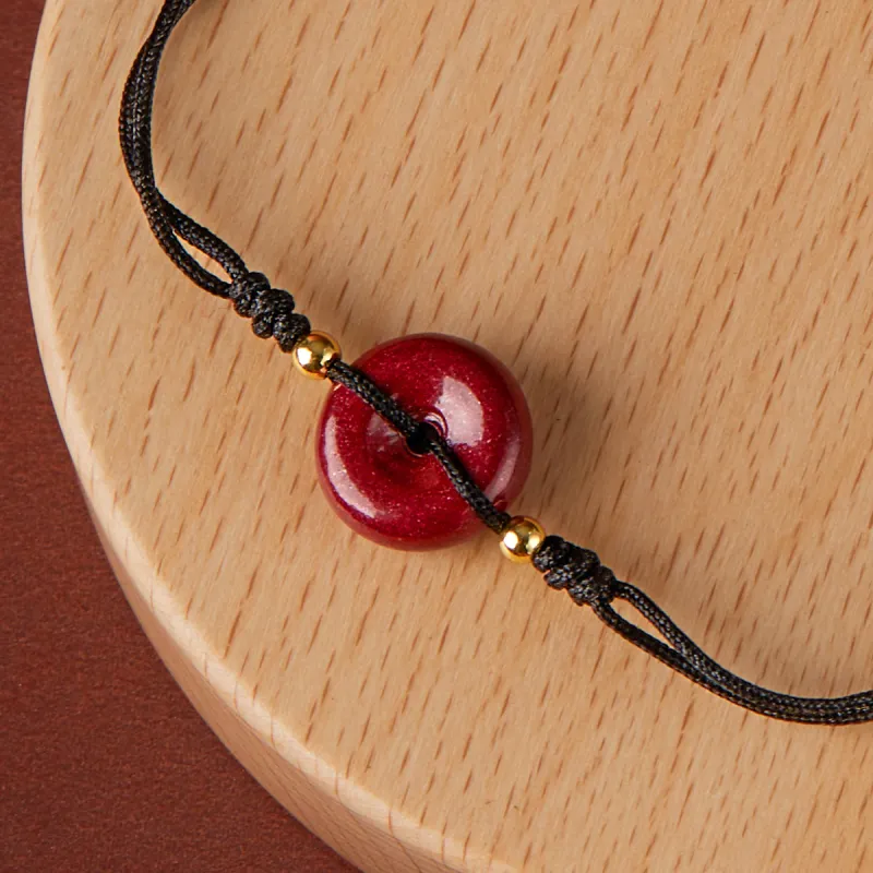 Gianina Reconstructed Cinnabar Anklets Unisex-7