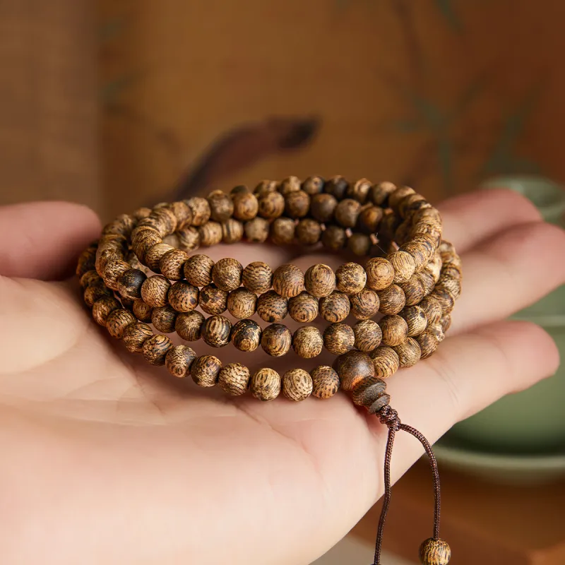 Gianina Kyara Tree Species Agarwood Bracelets Unisex-1