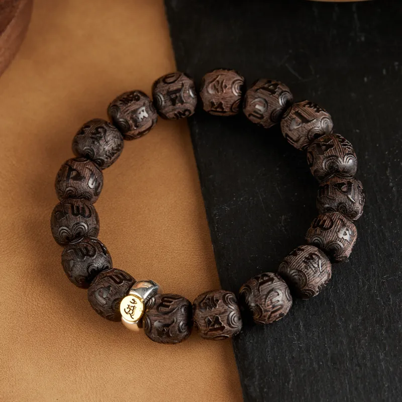 Gianina African Blackwood Bracelets Unisex-15