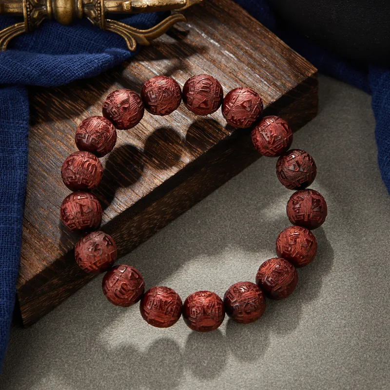 Gianina Bloodwood Wooden Bracelets Unisex-7