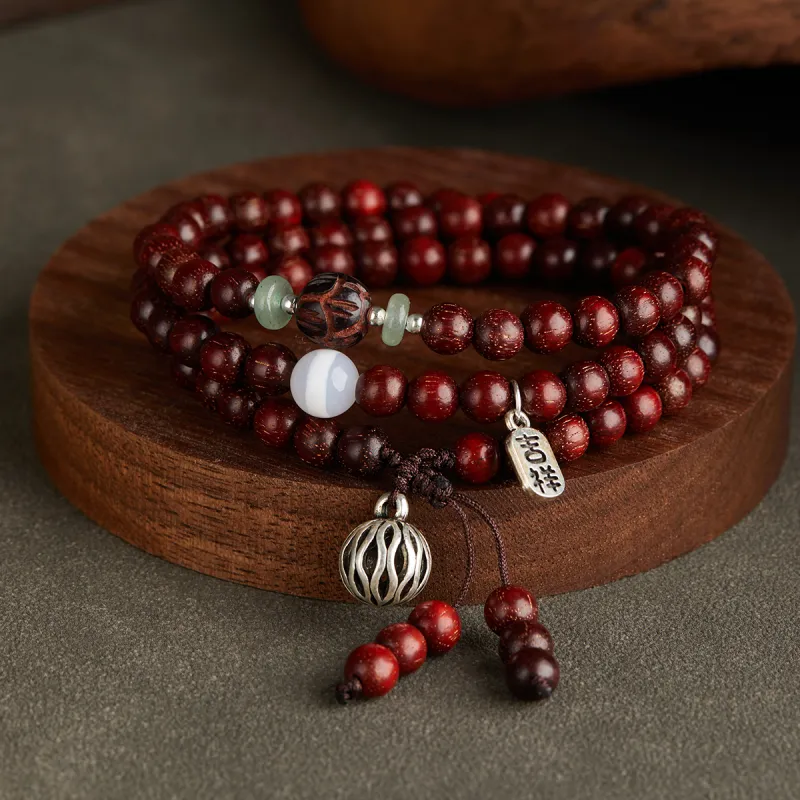 Gianina Sandalwood Wooden Bracelets Unisex-1