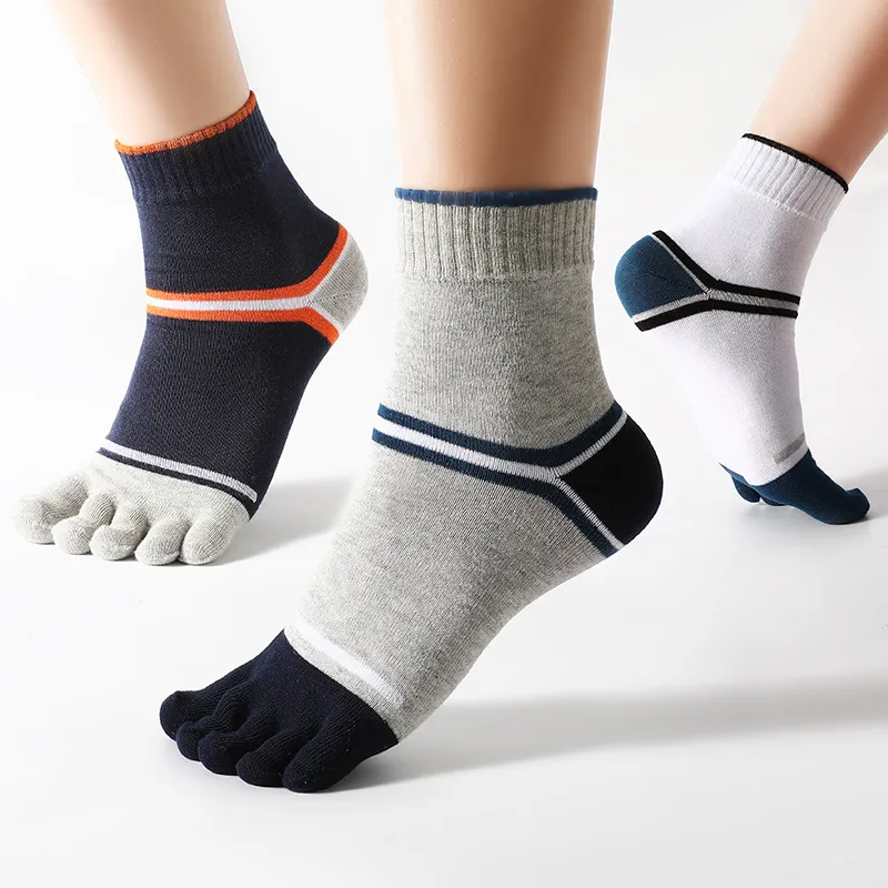 SEPTWOLVES Mid Calf Socks Men's 5 Pairs Gift Box Sets+Shopping Bag-2