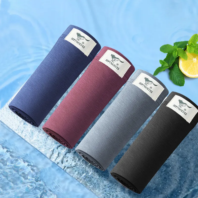 SEPTWOLVES Underwear Gift Box All Season Men's 4 Pack Gift Box Set+Shopping Bag-62