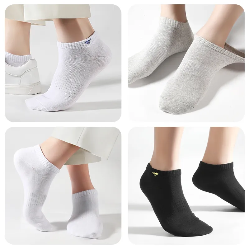 SEPTWOLVES Ankle Socks Men's 6 Pack Gift Box Set+Shopping Bag-17
