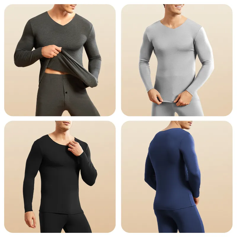 SEPTWOLVES Thermal Tops Men's Gift Box Set+Shopping Bag-13