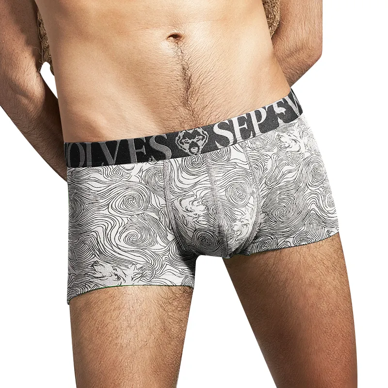 SEPTWOLVES Underpants Men's 3-Piece Gift Box Set-2