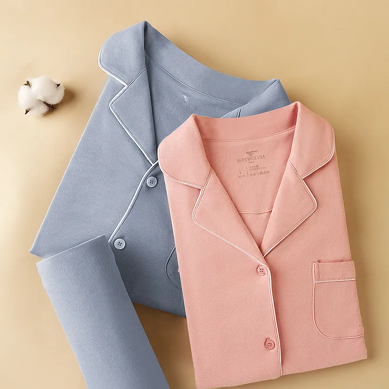 SEPTWOLVES Men Pajama Sets-2