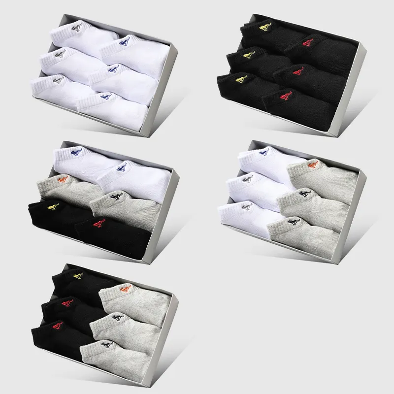 SEPTWOLVES Ankle Socks Men's 6 Pack Gift Box Set+Shopping Bag-11