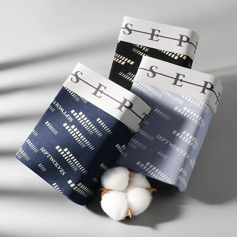 SEPTWOLVES Underwear Gift Box Men's 4 Piece Gift Box Sets-4
