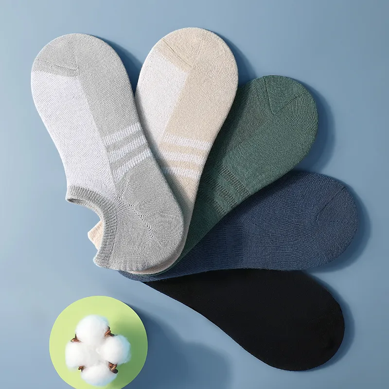SEPTWOLVES Ankle Socks Men's 5 Pack Gift Box Set+Shopping Bag-4