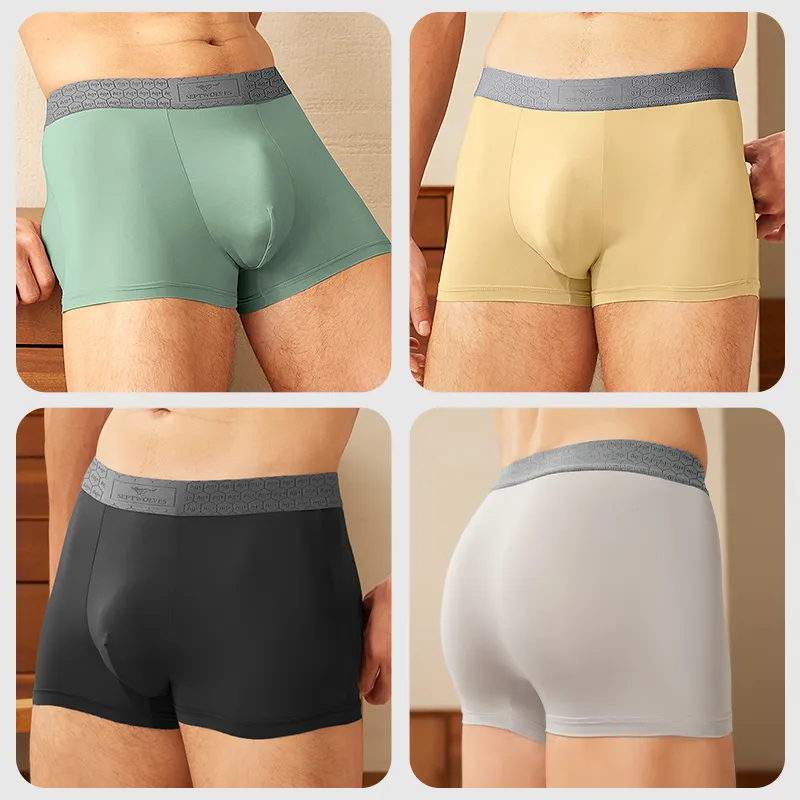 SEPTWOLVES Underwear Gift Box Men's 3 Pack Gift Box Set+Shopping Bag-10