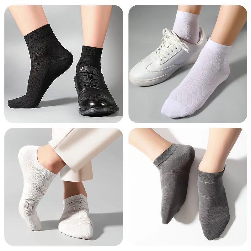 SEPTWOLVES Ankle Socks Men's Gift Box Of 6 Doubles-47