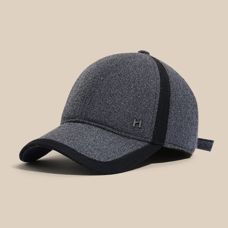 HLA Contains Wool Baseball Caps Unisex-5
