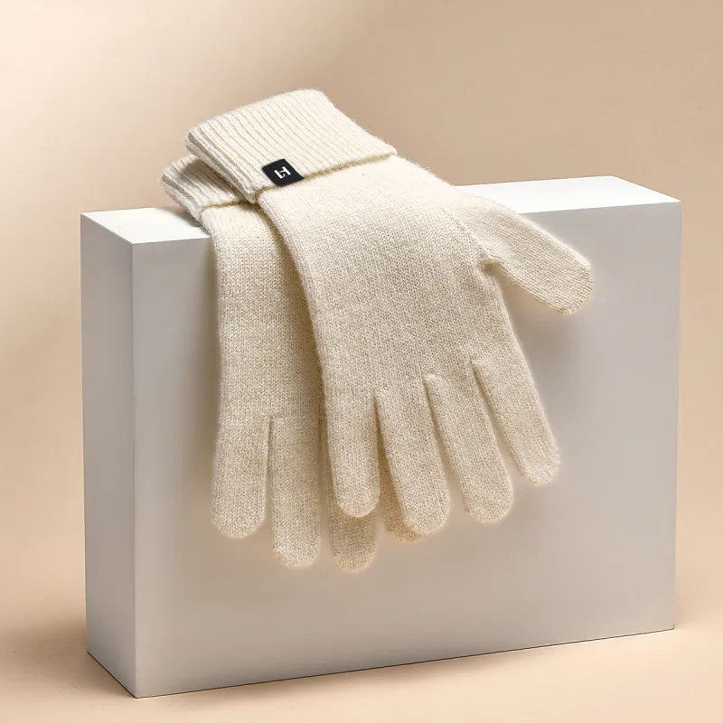 HLA Knit Gloves Unisex-4